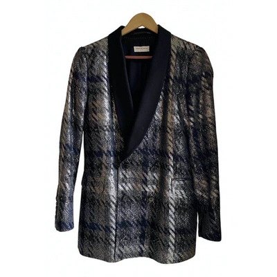 Pre-owned Dries Van Noten Black Silk Jacket