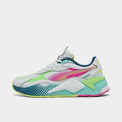 Shop Puma Big Kids' Rs-x³ Racer Casual Shoes In Multi