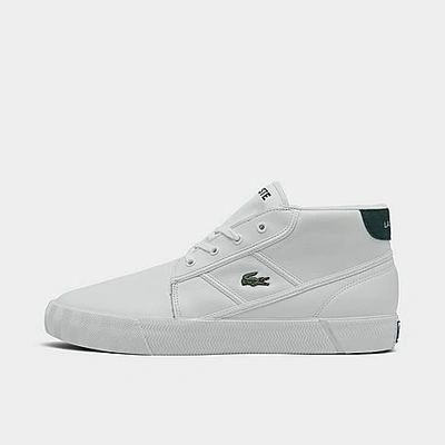 Shop Lacoste Men's Gripshot Chukka 012 Casual Shoes In White