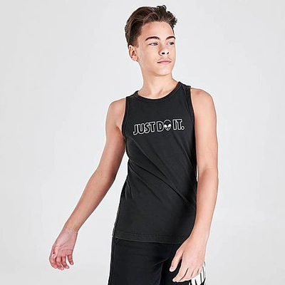 Shop Nike Boys' Sportswear Just Do It Alien Tank Top In Black