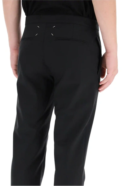 Shop Maison Margiela Classic Joggers In Black