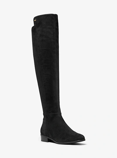 Shop Michael Kors Bromley Stretch Over-the-knee Boot In Black