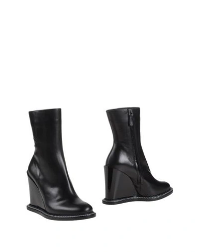 Jil Sander Ankle Boot In Black