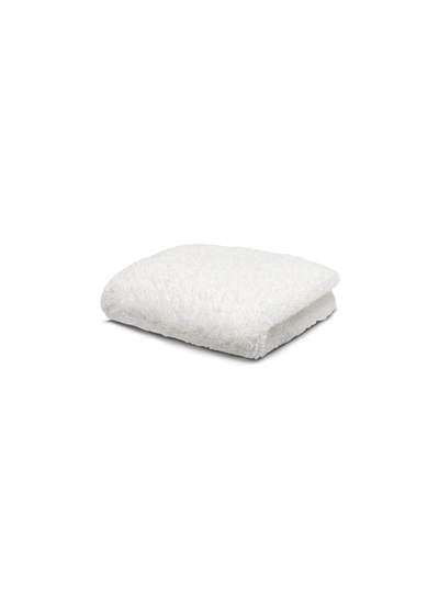 Shop Abyss Super Pile Face Cloth - White