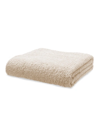 Shop Abyss Super Pile Bath Sheet - Ecru