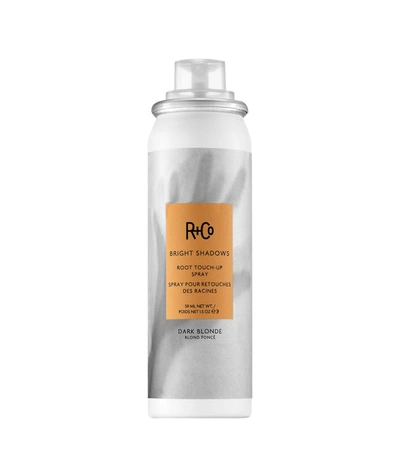 Shop R + Co Bright Shadows Root Touch Up Spray  Dark Blonde In N/a