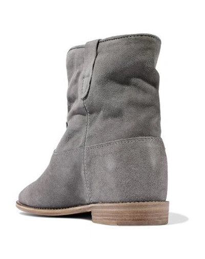 Shop Isabel Marant Ankle Boots In Grey