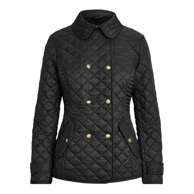 Lauren Ralph Lauren Quilted Butter Pile Jacket In Black | ModeSens