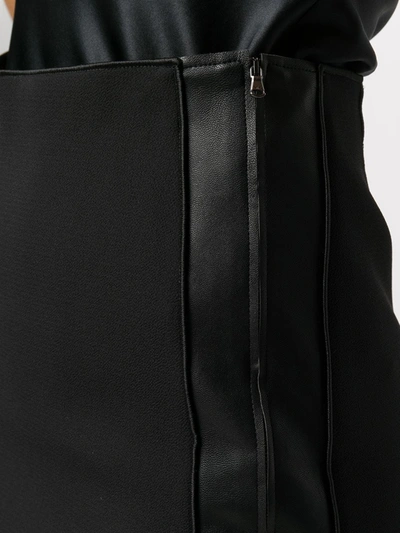 Shop Emporio Armani Skirt In Black