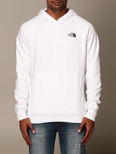 Shop The North Face Sweatshirt With Hood And Print In White