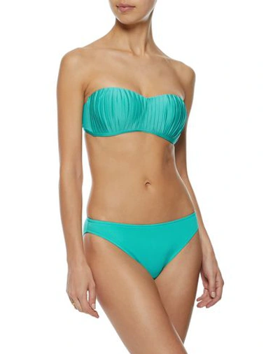 Shop Seafolly Bikini Bottoms In Light Green