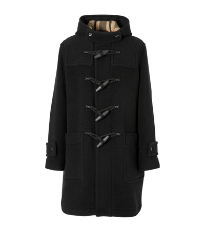 Shop Burberry Wool-cashmere Duffle Coat