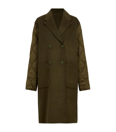 Shop Allsaints Double-breasted Florence Coat