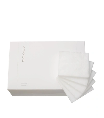 Shop Suqqu Cotton Pads (100 Pieces) In White