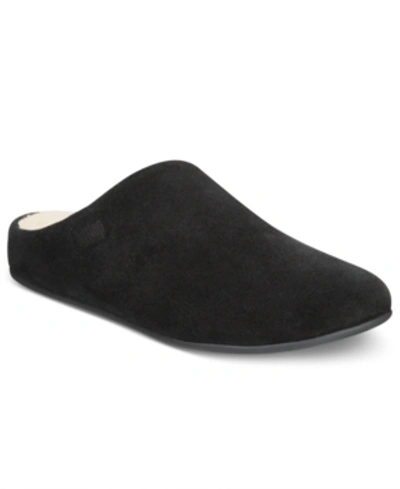 Shop Fitflop Chrissie Slippers Women's Shoes In Black