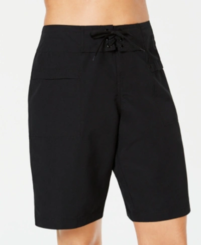 Shop Island Escape 6" Board Shorts, Created For Macy's In Black