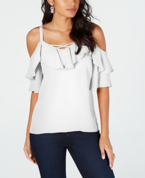 thalia sodi cold shoulder tops