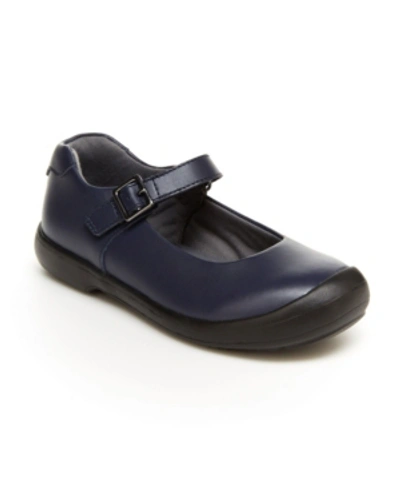 Stride Rite Toddler Girls Sr Ainsley Mary Jane In Navy