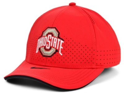 Shop Nike Ohio State Buckeyes Sideline Aero Flex Cap In Red