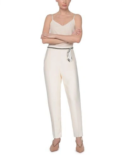 Elisabetta Franchi Pants In White