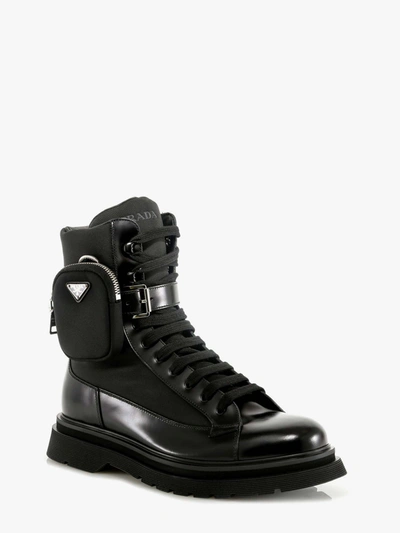 Shop Prada Boots In Black