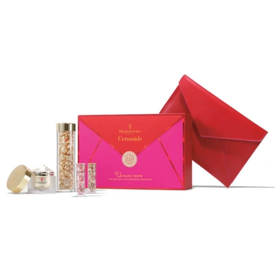 Shop Elizabeth Arden Advanced Ceramide Capsules Serum, 90 Count, 4 Piece Skin Care Gift Set - Worth $206.00