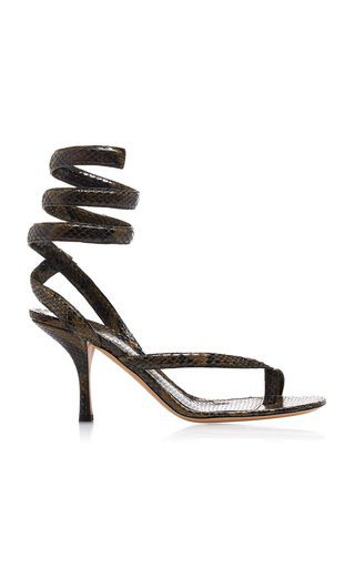 bottega veneta ankle spiral heels