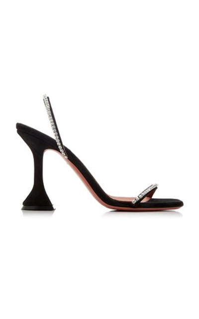 Amina muaddi jade sandal hot sale