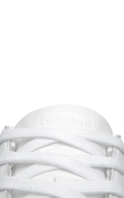 Shop Adidas X Beyonce Women's Superstar Platform Leather Sneakers In White