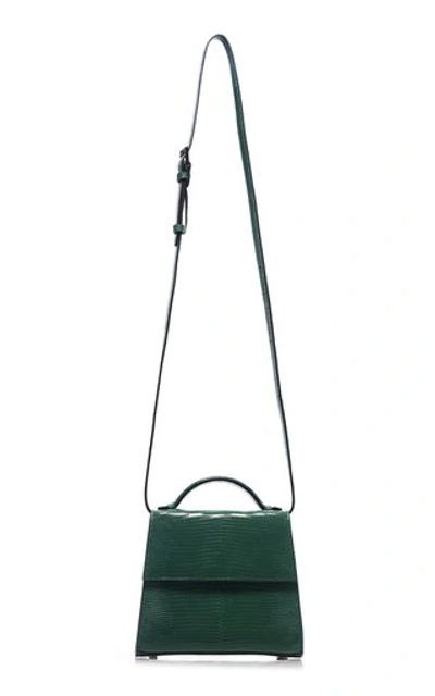 Shop Hunting Season Small Lizard Top Handle Bag In Green