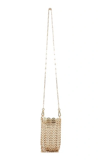 Shop Rabanne 1969 Mini Gold-tone Chainmail Bag