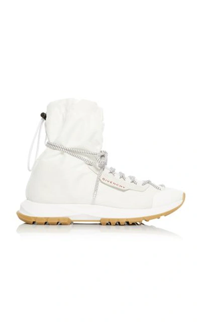 Shop Givenchy Spectre Ripstop High-top Sneakers In White
