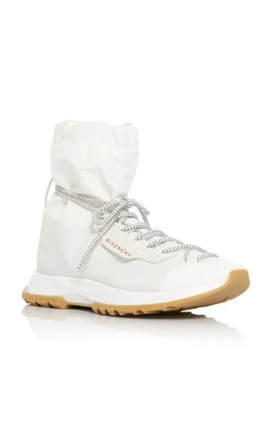 Shop Givenchy Spectre Ripstop High-top Sneakers In White