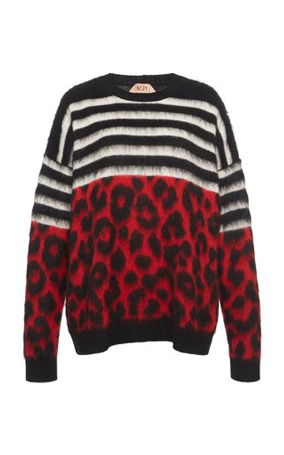 Shop N°21 Tona Sweater In Animal