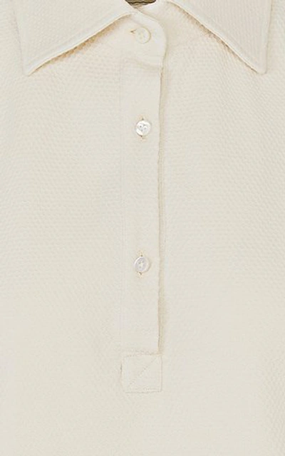 Shop Giuliva Heritage Women's The Dalila Polo Shirt In Neutral