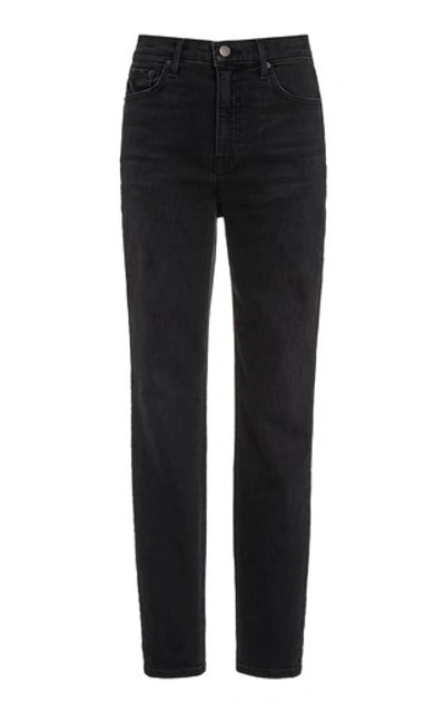 Shop Grlfrnd Kendall Stretch High-rise Skinny Jean In Dark Wash