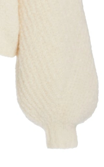 Shop Ulla Johnson Annine Alpaca Sweater In White