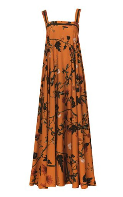 Shop Andres Otalora Penny Sleeveless Maxi Dress In Print