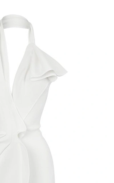 Shop Maticevski Women's Victoria Gown In White,pink