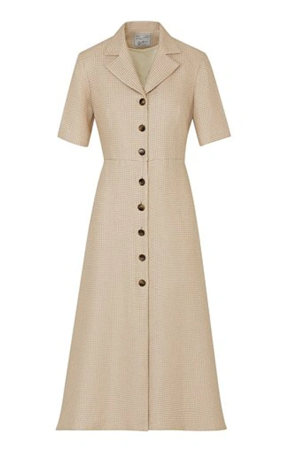 Shop Giuliva Heritage Women's The Giulia Linen Dress In Neutral