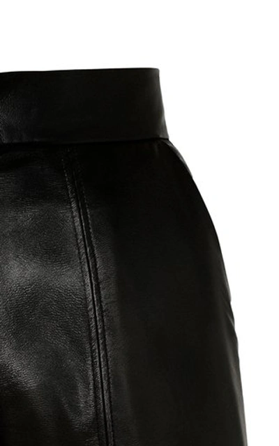 Shop Matãriel Women's Vegan Leather Shorts In Black