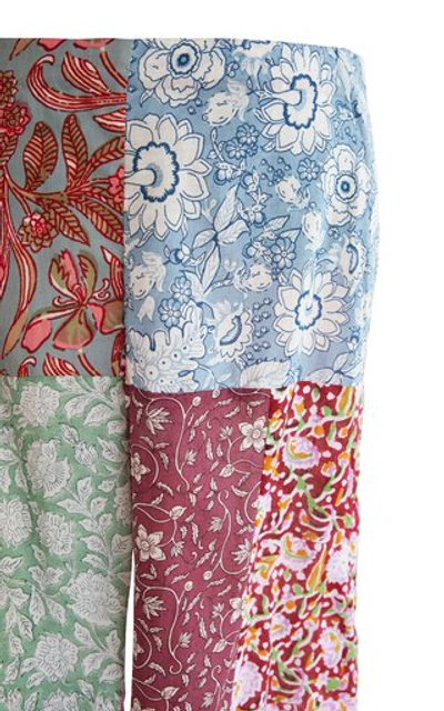 Shop Alix Of Bohemia Women's Patchouli Patchwork Cotton Wide-leg Pants In Multi