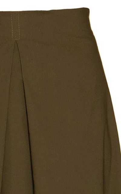 Shop Andres Otalora Imperio Cotton Maxi Skirt In Black