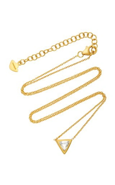 Shop Amrapali Kundan Vintage Diamond And 18k Gold Triangle Pendant Necklace