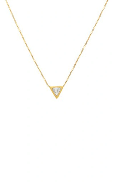 Shop Amrapali Kundan Vintage Diamond And 18k Gold Triangle Pendant Necklace