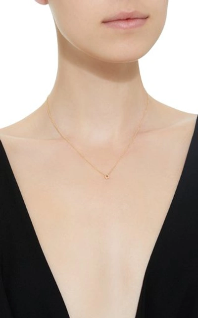 Shop Octavia Elizabeth Women's 18k Gold Ruby Necklace In Red