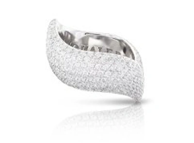 Shop Pasquale Bruni Sensual Touch 18k White Gold Diamond Ring