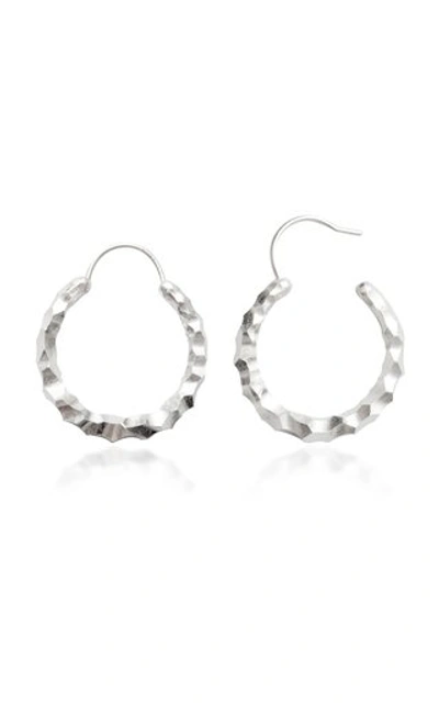 Shop All Blues Women's Snake Earrings Large Thin Carved Silver