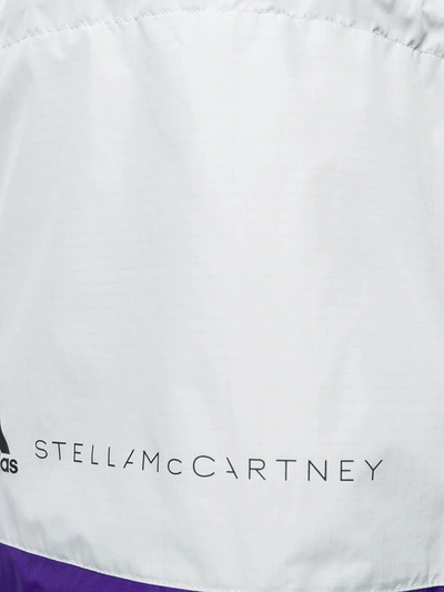 Shop Adidas By Stella Mccartney Zipped Jacket In Silver