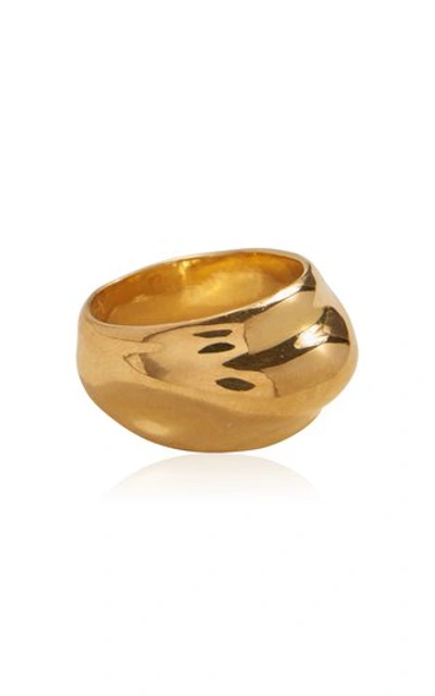 Shop Pamela Love Dome 14k Gold-plated Ring